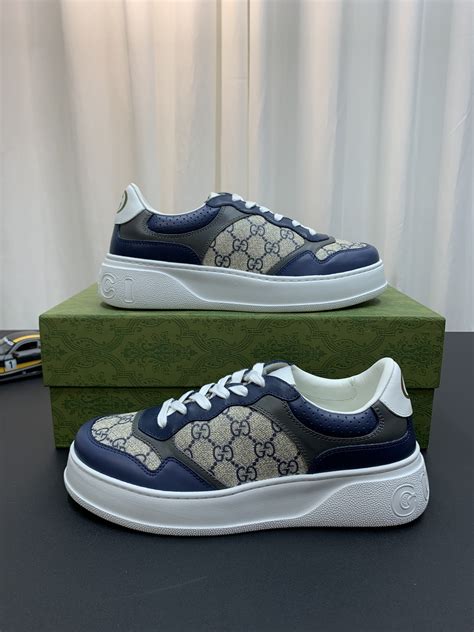 blue Gucci shoes men's